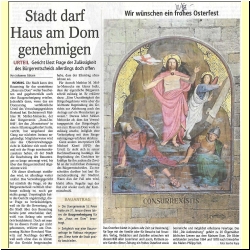 2014 06 Stadt darf Haus am Dom genhmigen